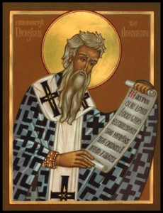 St. Dionysius the Areopagite
